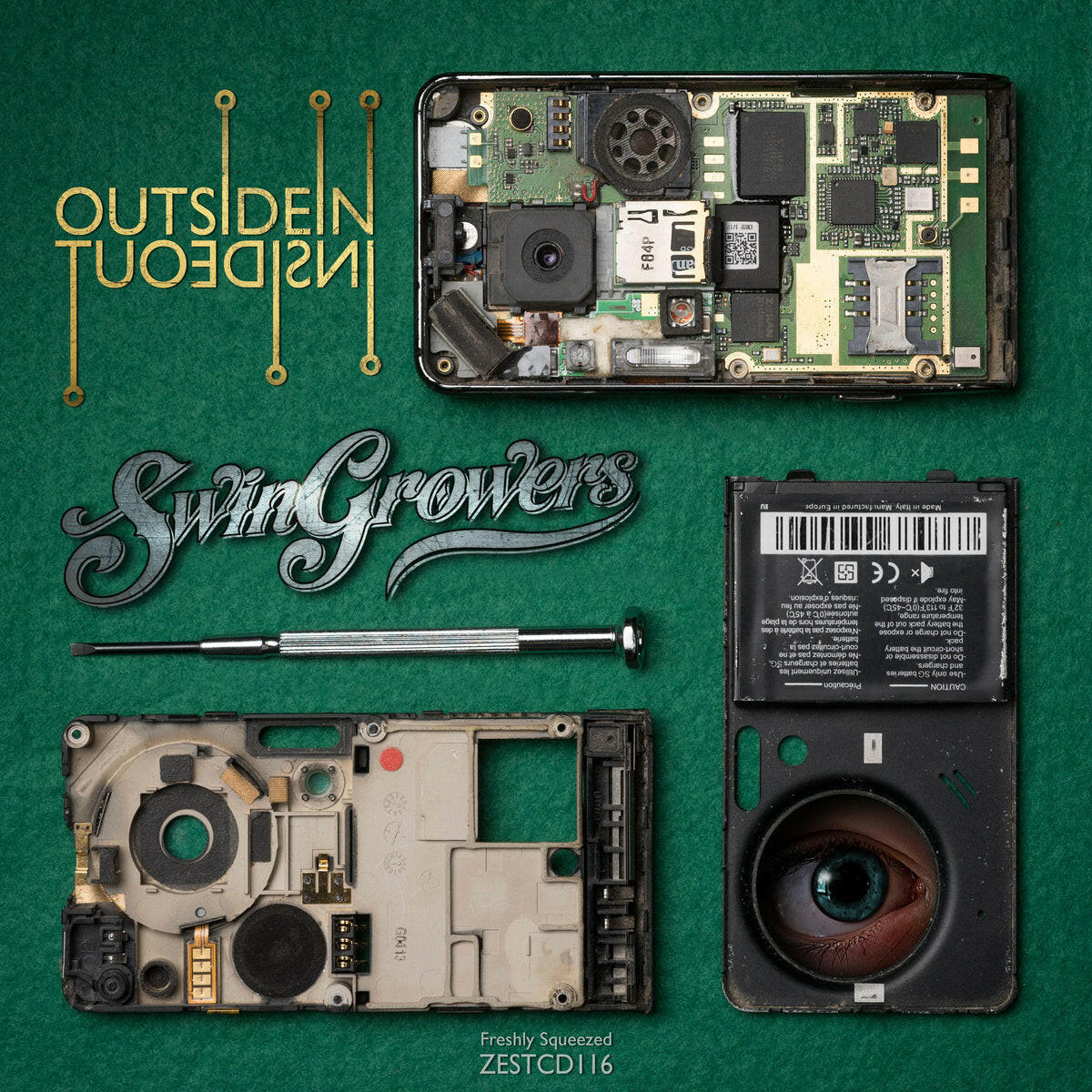 Selectshop FRAME - FRAME MUSIC Swingrowers: "Outsidein" LP أسطوانة فينيل دبي