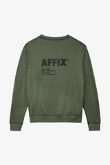 Selectshop FRAME - AFFIX Standardised Logo Sweatshirt Sweats-knits Dubai