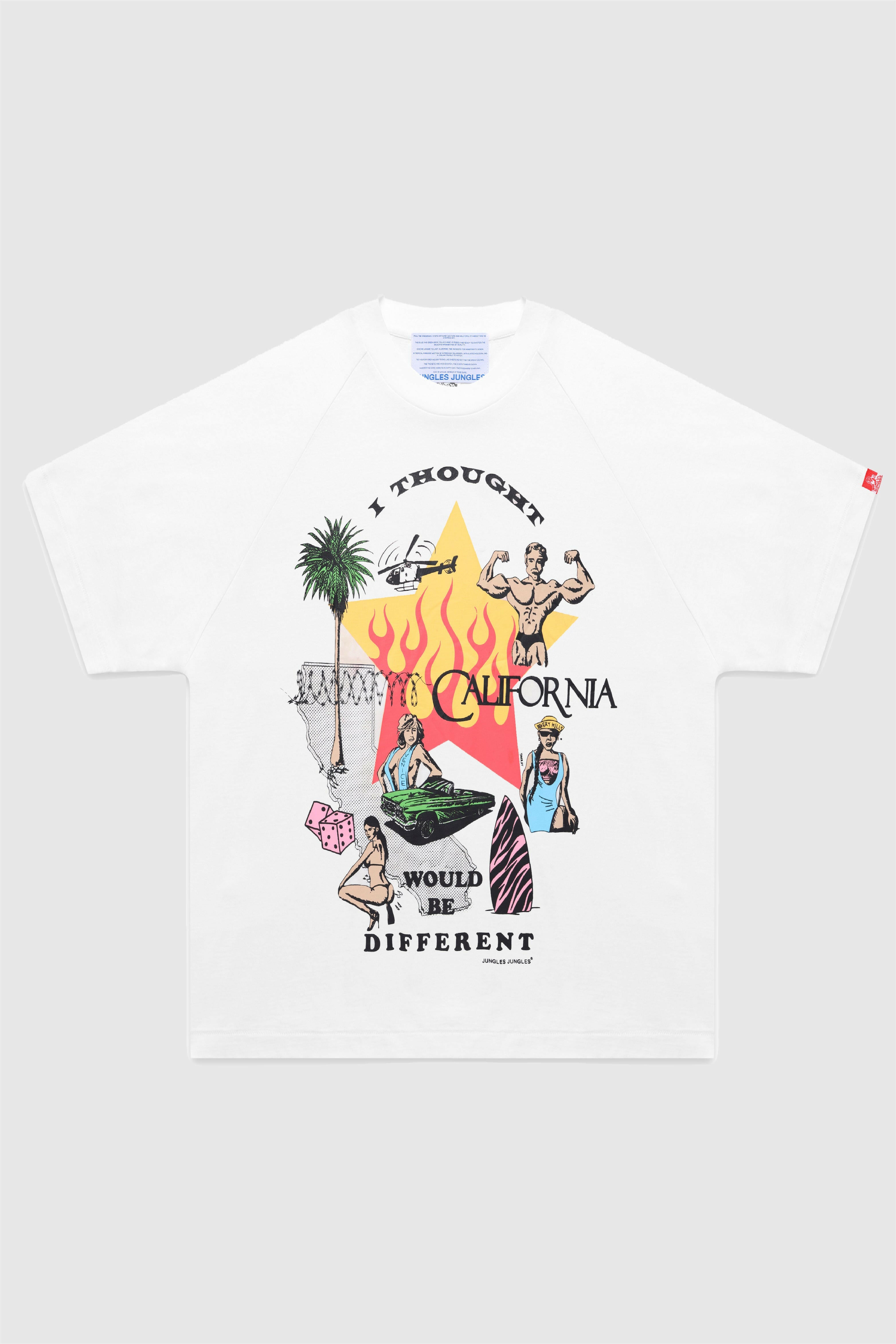 Selectshop FRAME - JUNGLES JUNGLES I Thought California Tee T-Shirt Concept Store Dubai