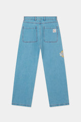 Selectshop FRAME - RASSVET Varsity Straight Denim Bottoms Dubai