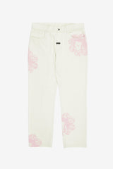 Selectshop FRAME - PLEASURES Special Printed Denim Pant Bottoms Dubai