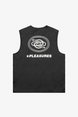 Selectshop FRAME - PLEASURES Forever Nylon Vest Outerwear Dubai