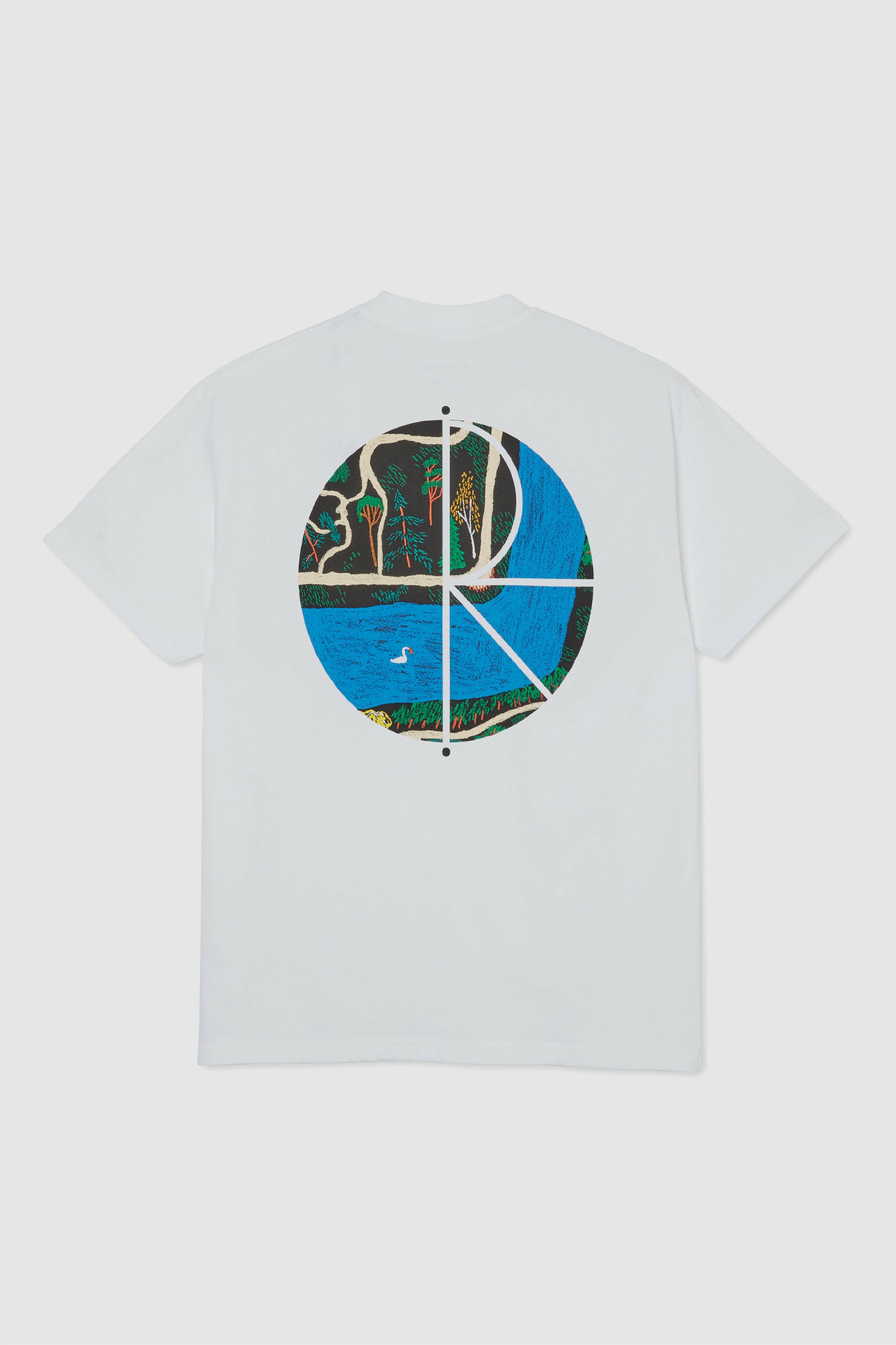 Selectshop FRAME - POLAR SKATE CO. Slottsparken Fill Logo Tee T-Shirts Dubai