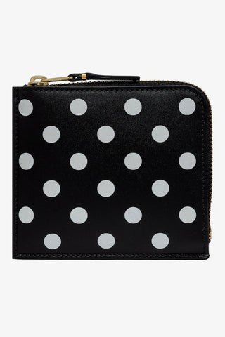 Polka Dot Leather Wallet (SA3100PD)