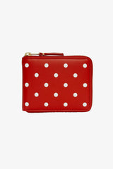 Selectshop FRAME - COMME DES GARCONS WALLETS Polka Dot Leather Wallet (SA7100PD) Accessories Dubai