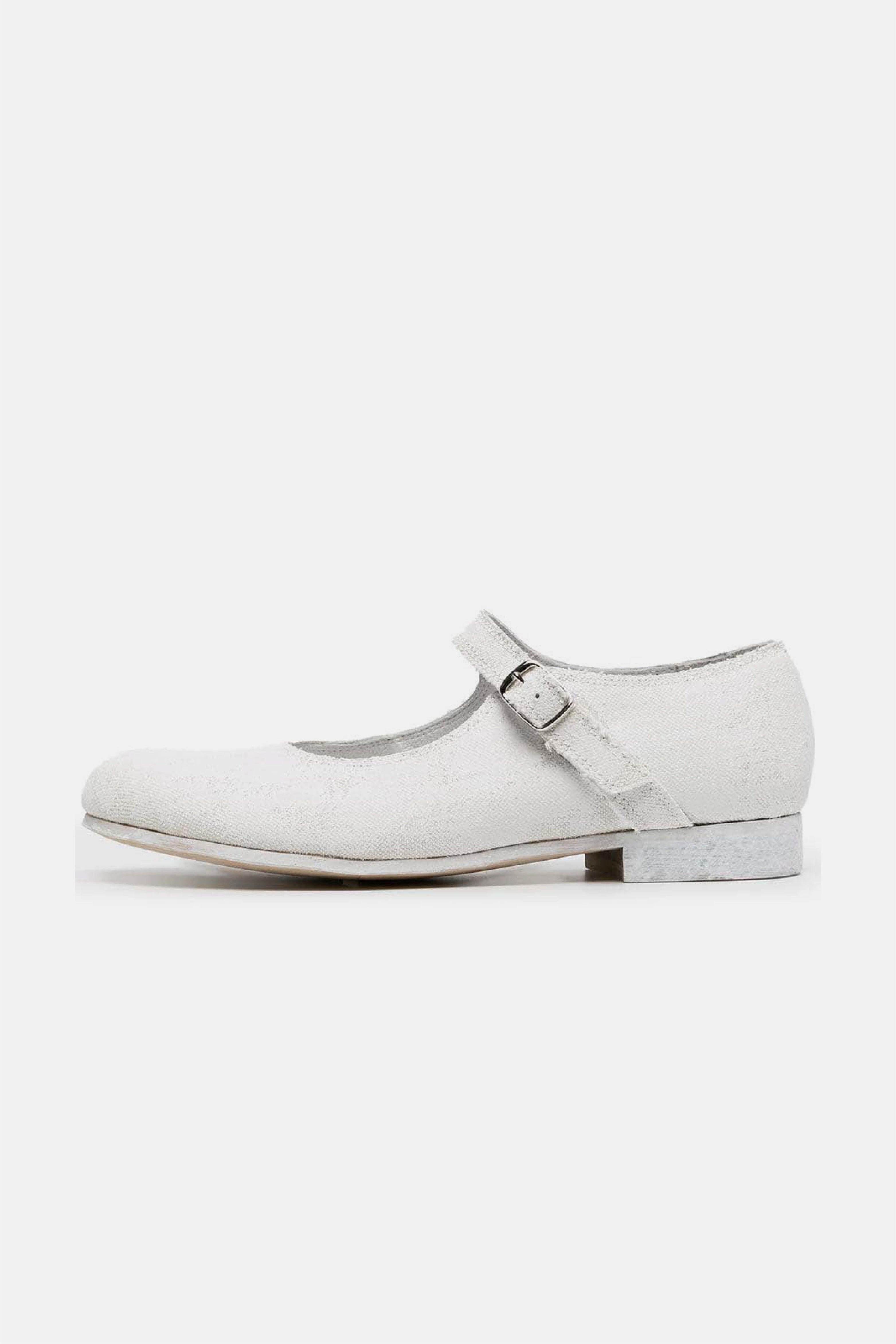 Selectshop FRAME - COMME DES GARÇONS GIRL Leather Ballerina Shoes Footwear Dubai