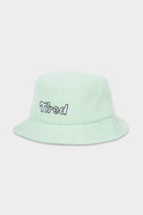 Selectshop FRAME - TIRED Tilde Seersucker Bucket Hat All-Accessories Concept Store Dubai