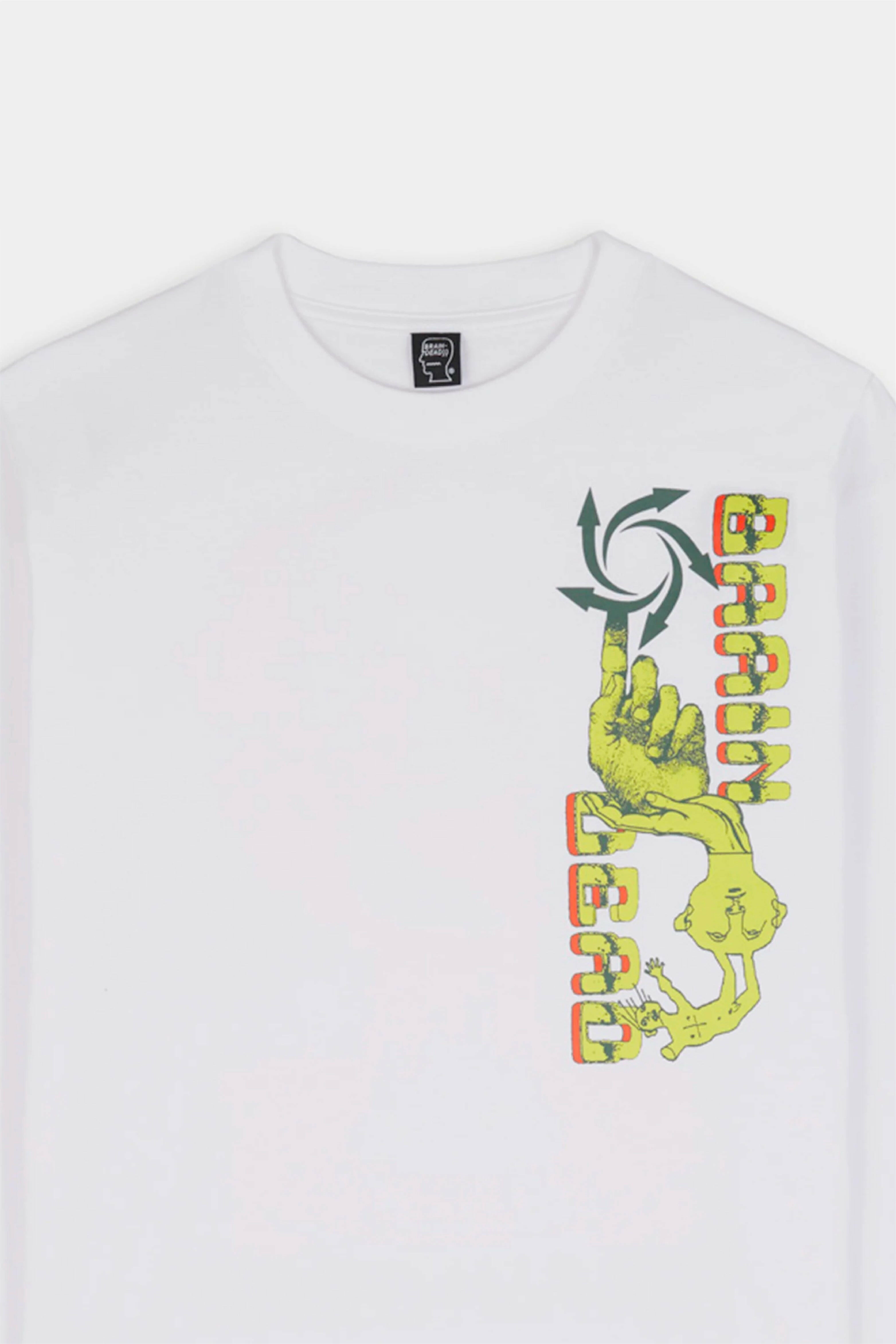 Selectshop FRAME - BRAIN DEAD Global Streams Long Sleeve T-Shirt T-Shirts Dubai