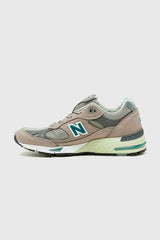 Selectshop FRAME - NEW BALANCE 991 صنع في إنجلترا "أخضر ورمادي" متجر مفهوم الأحذية "أخضر ورمادي" دبي