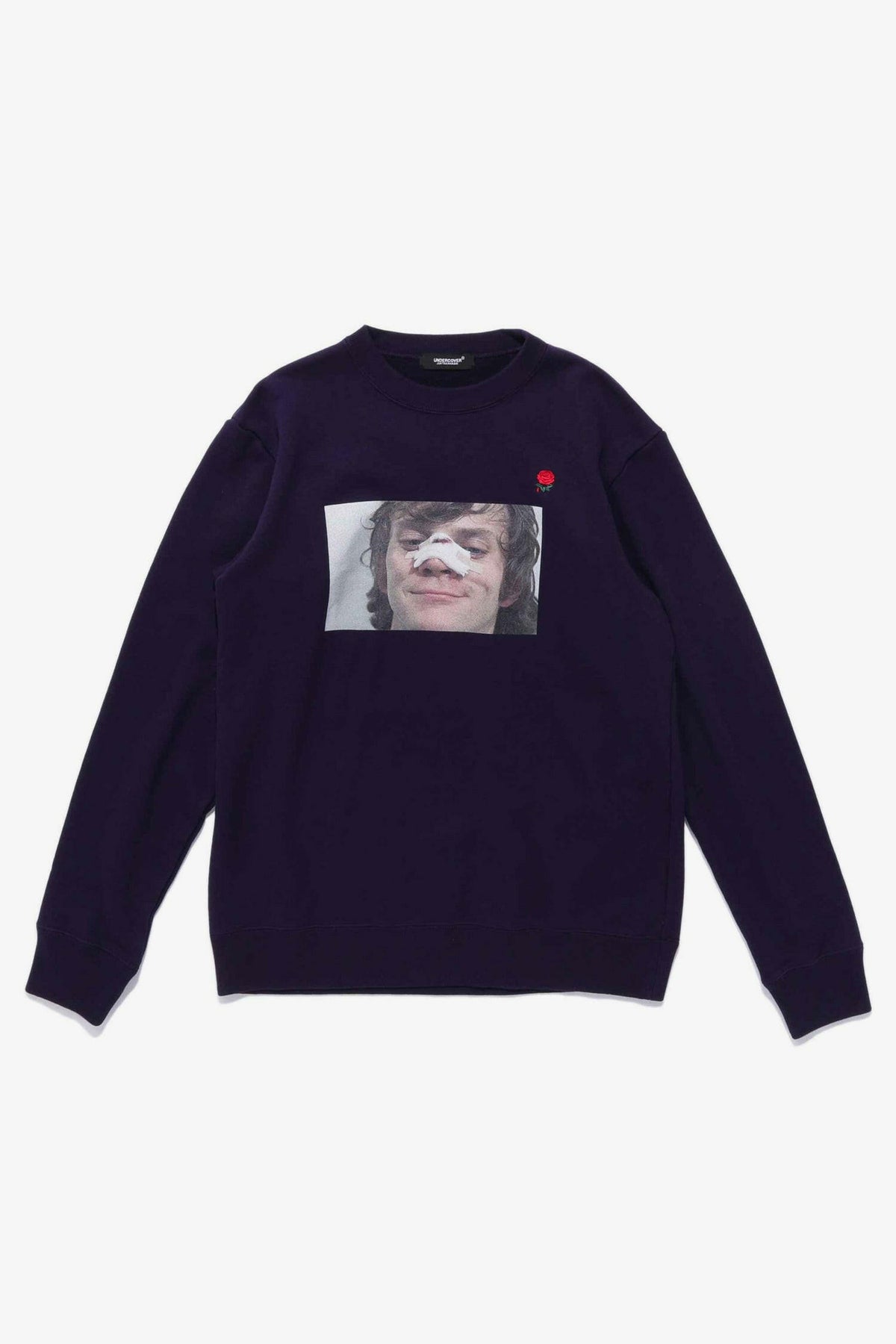 Selectshop FRAME - سويت شيرت مطبوع عليه طبعة برتقالية من UNDERCOVER - UNDERCOVER