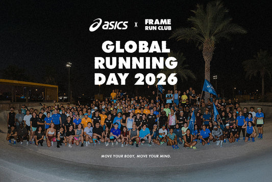 Global Running Day Dubai 2026 | ASICS x FRAME RUN CLUB