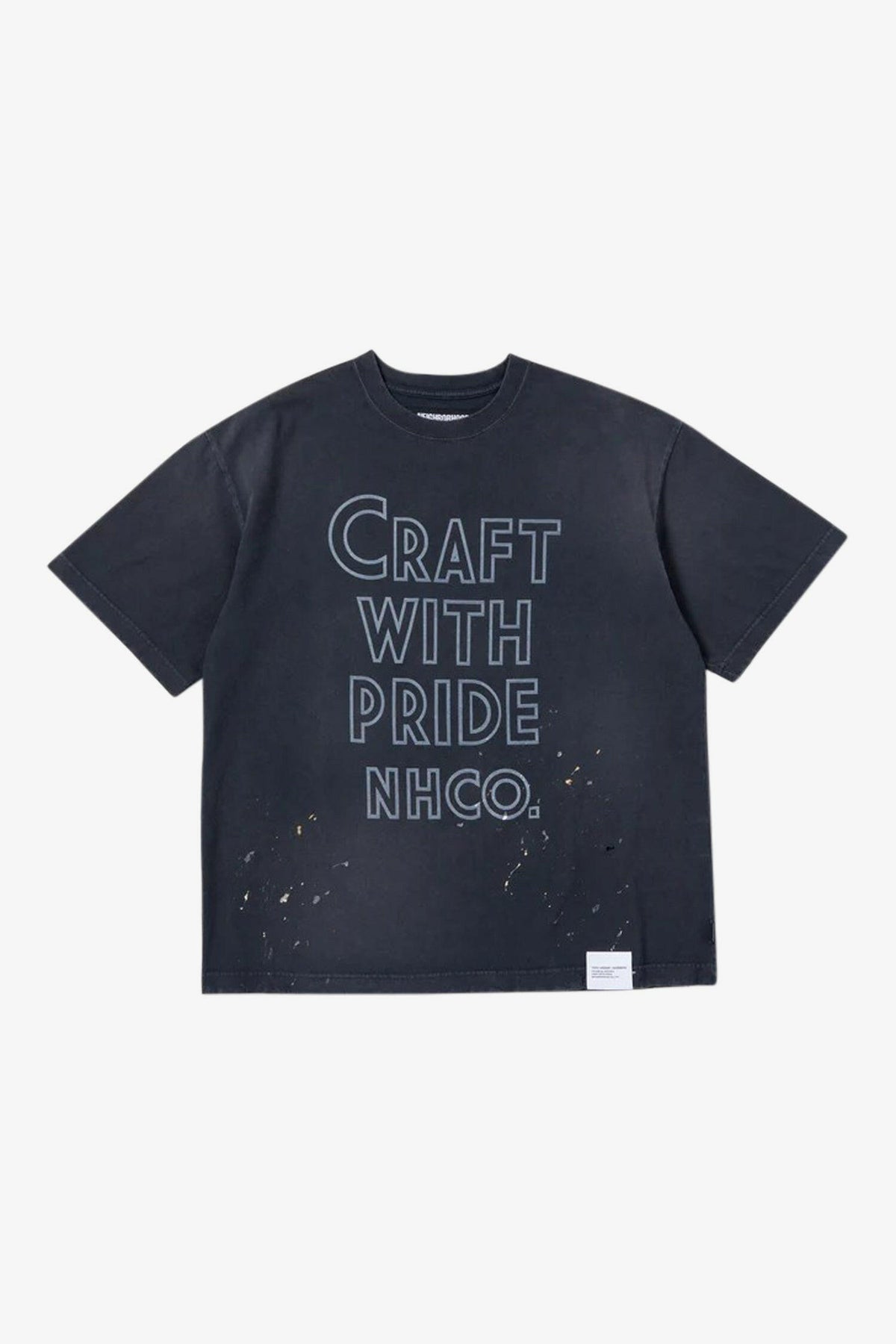 Damage Crewneck T-Shirt-FRAME