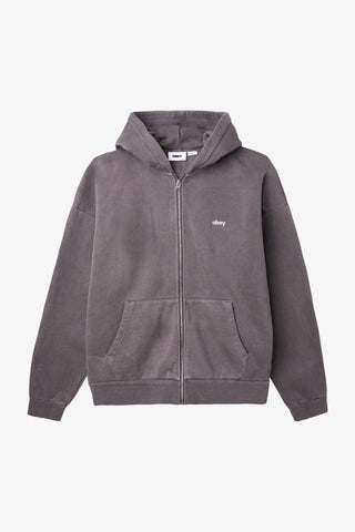 Lowercase Pigment Zip Hood