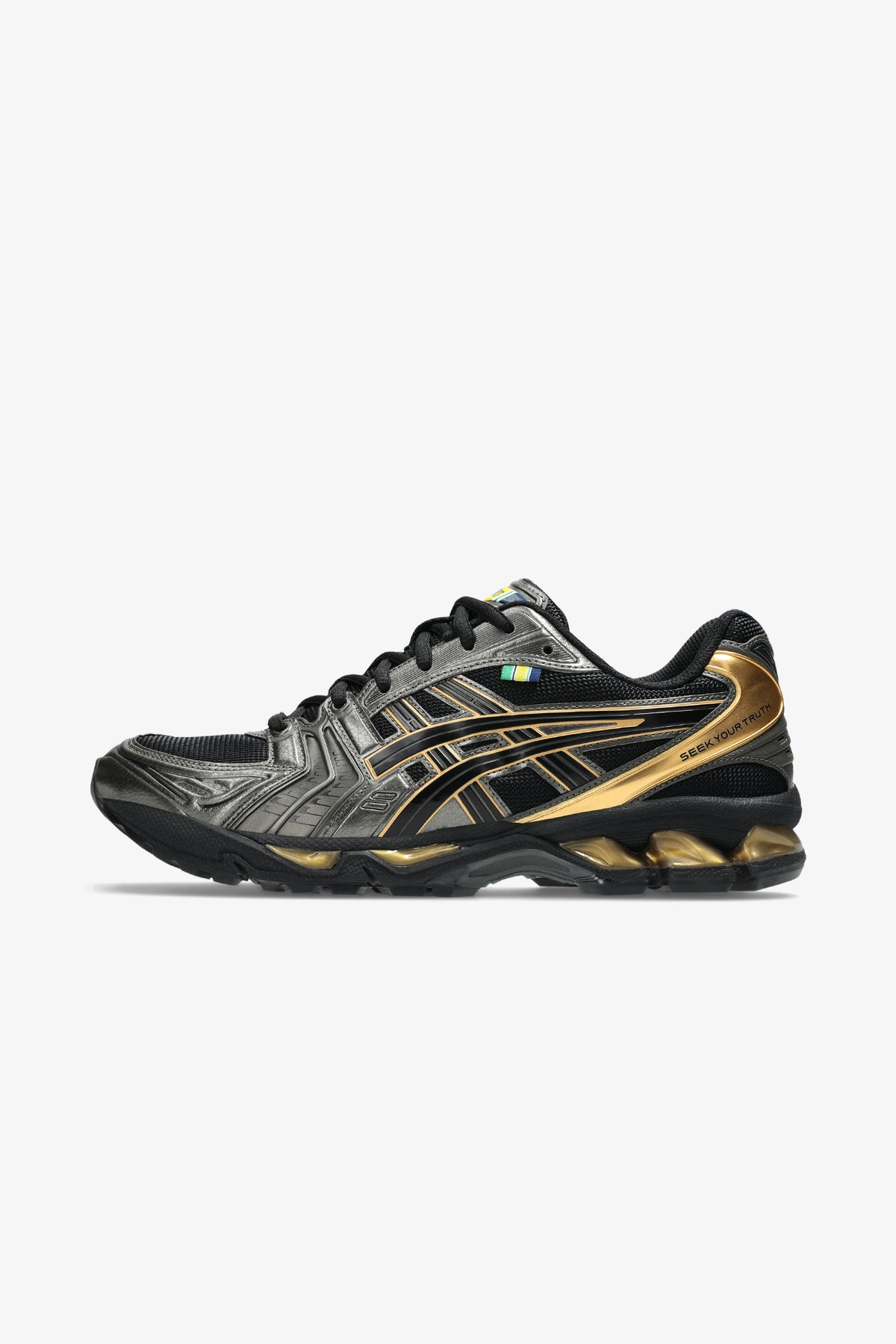 Ayrton Senna x Gel Kayano 14 "Black Pure Gold''- Selectshop FRAME