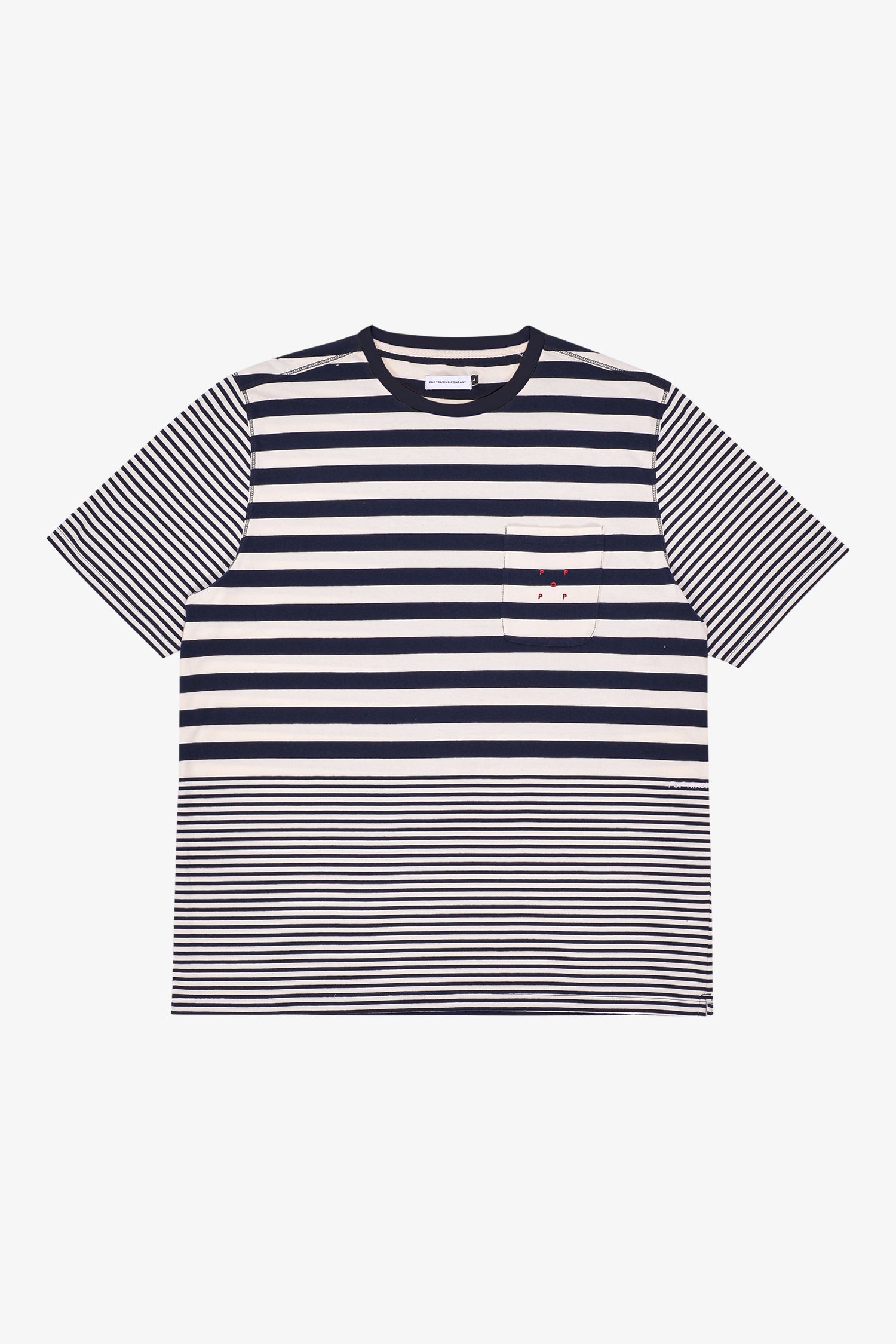 Striped Pocket T-Shirt- Selectshop FRAME