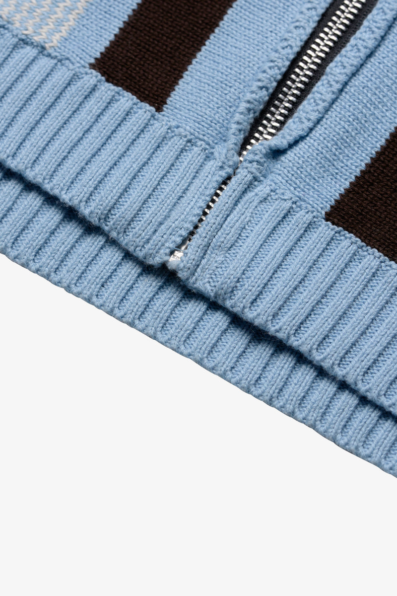 Junior Zip Knitted Polo- Selectshop FRAME