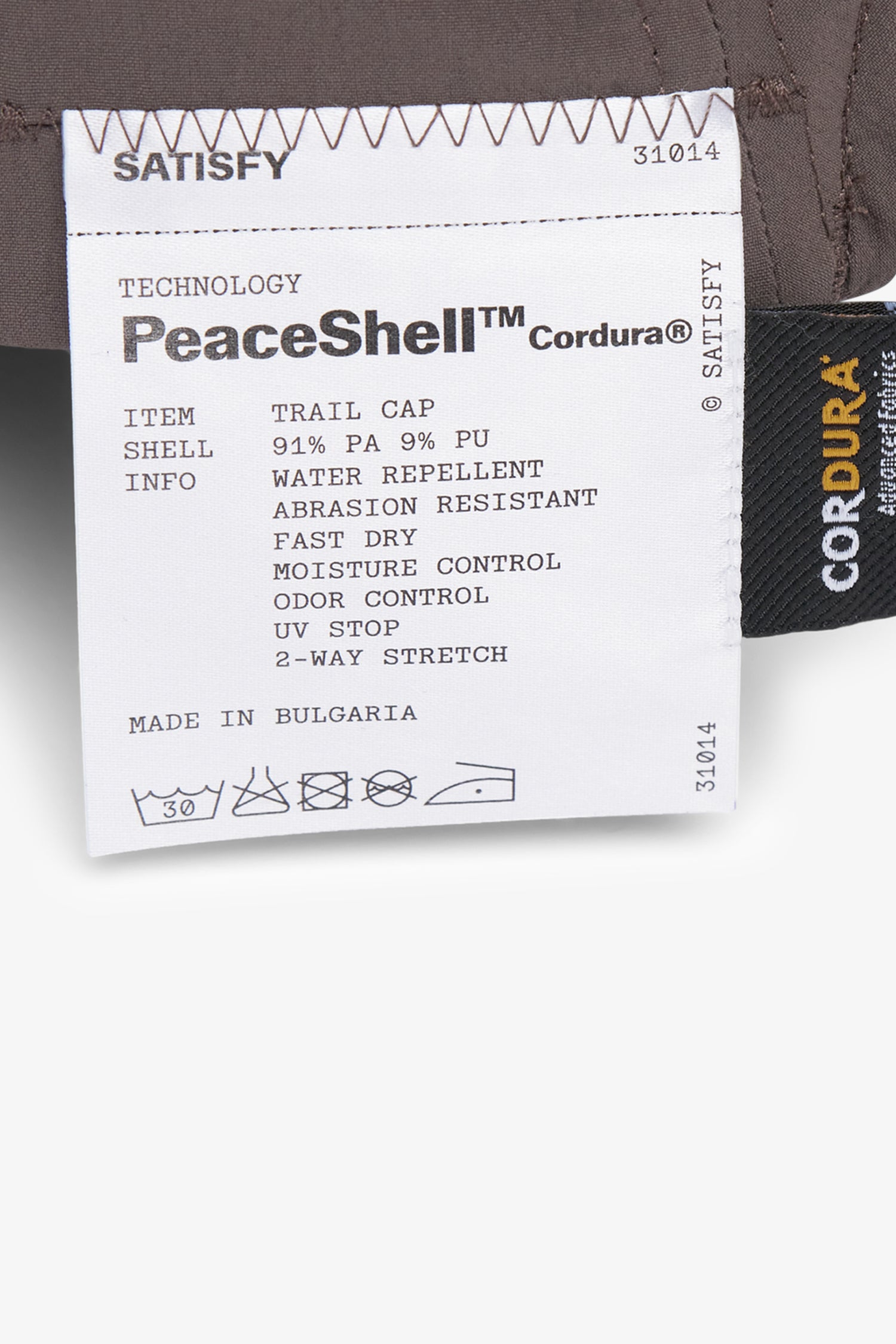 Peace Shell Cordura Trail Cap- Selectshop FRAME
