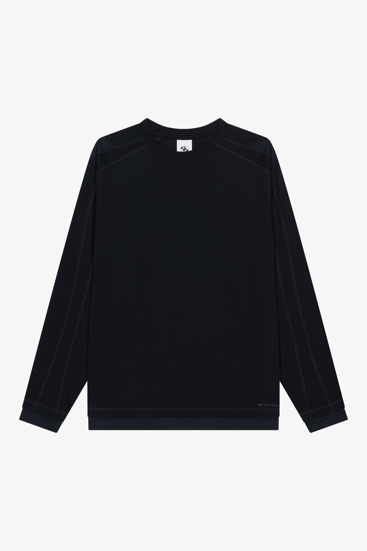 Mesh Panelled Long Sleeve Tee- Selectshop FRAME