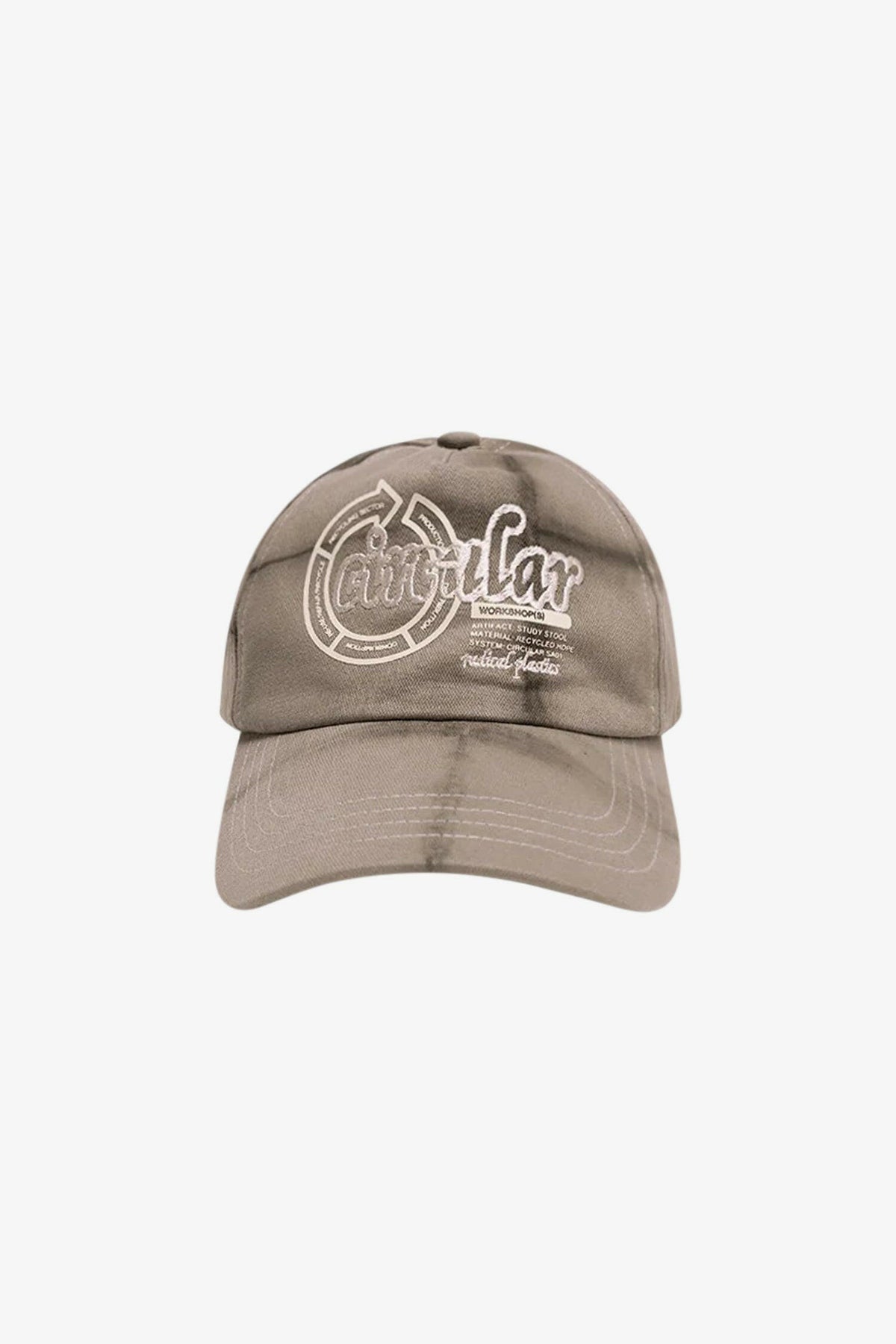 Circular Design Cap Tie Dye Grey- Selectshop FRAME