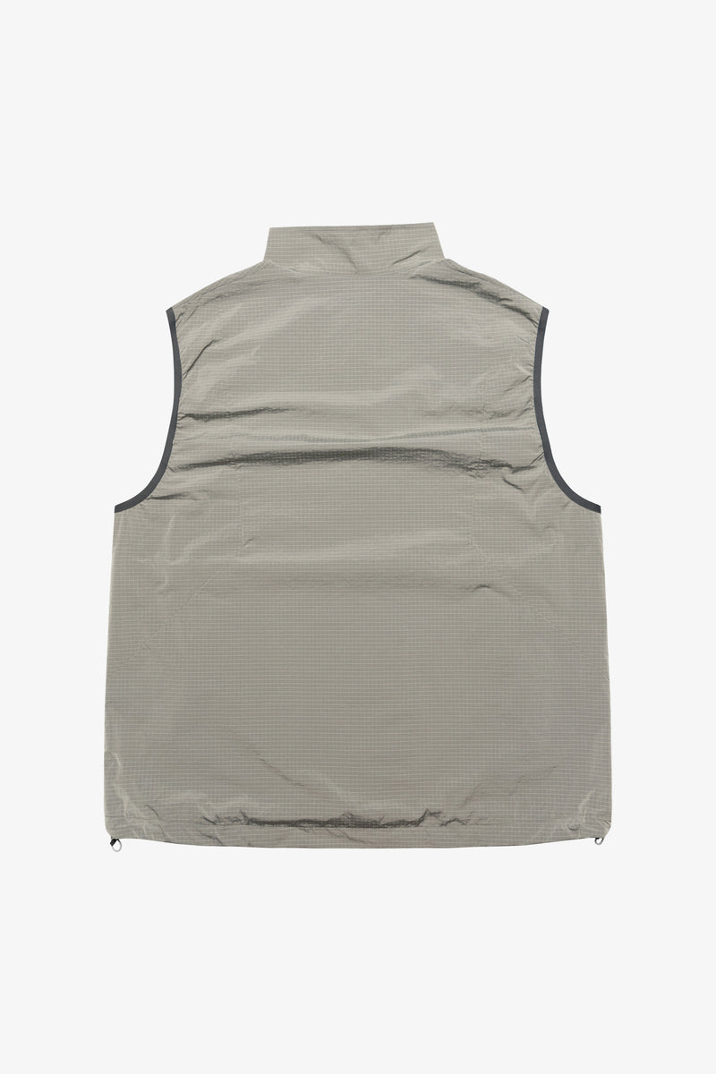 Dope Dyed Rip-stop Wind Vest- Selectshop FRAME