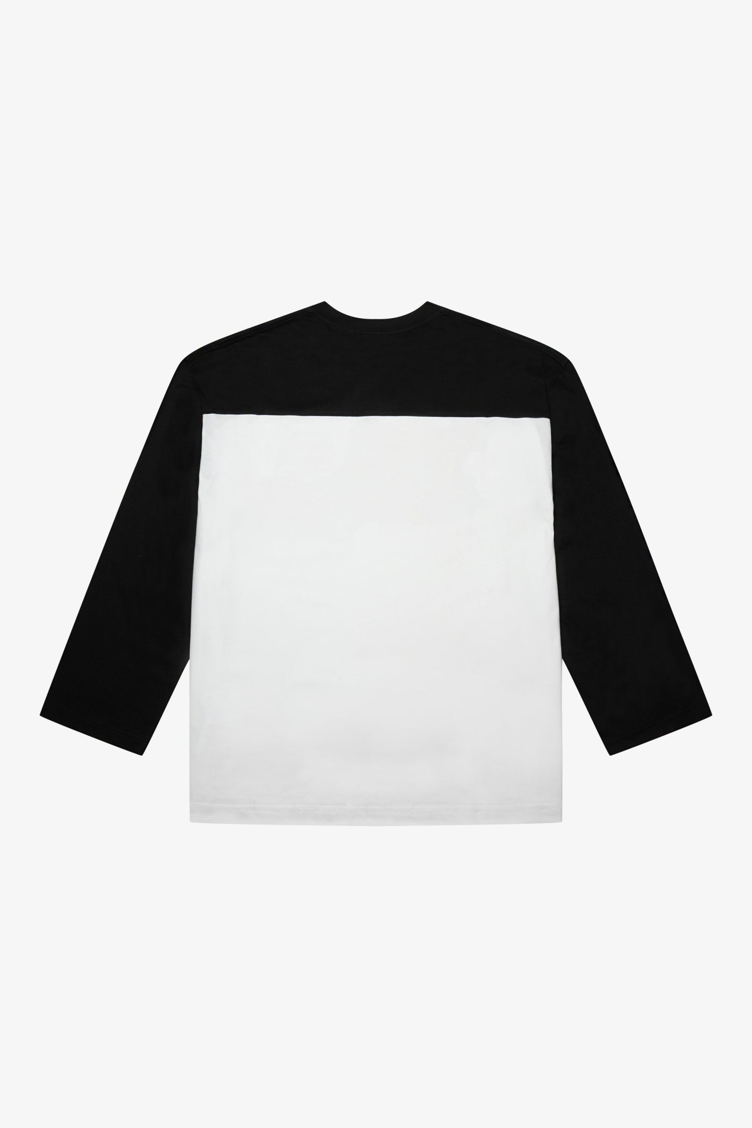 Burnt Out Bicolor Long Sleeve Tee-FRAME