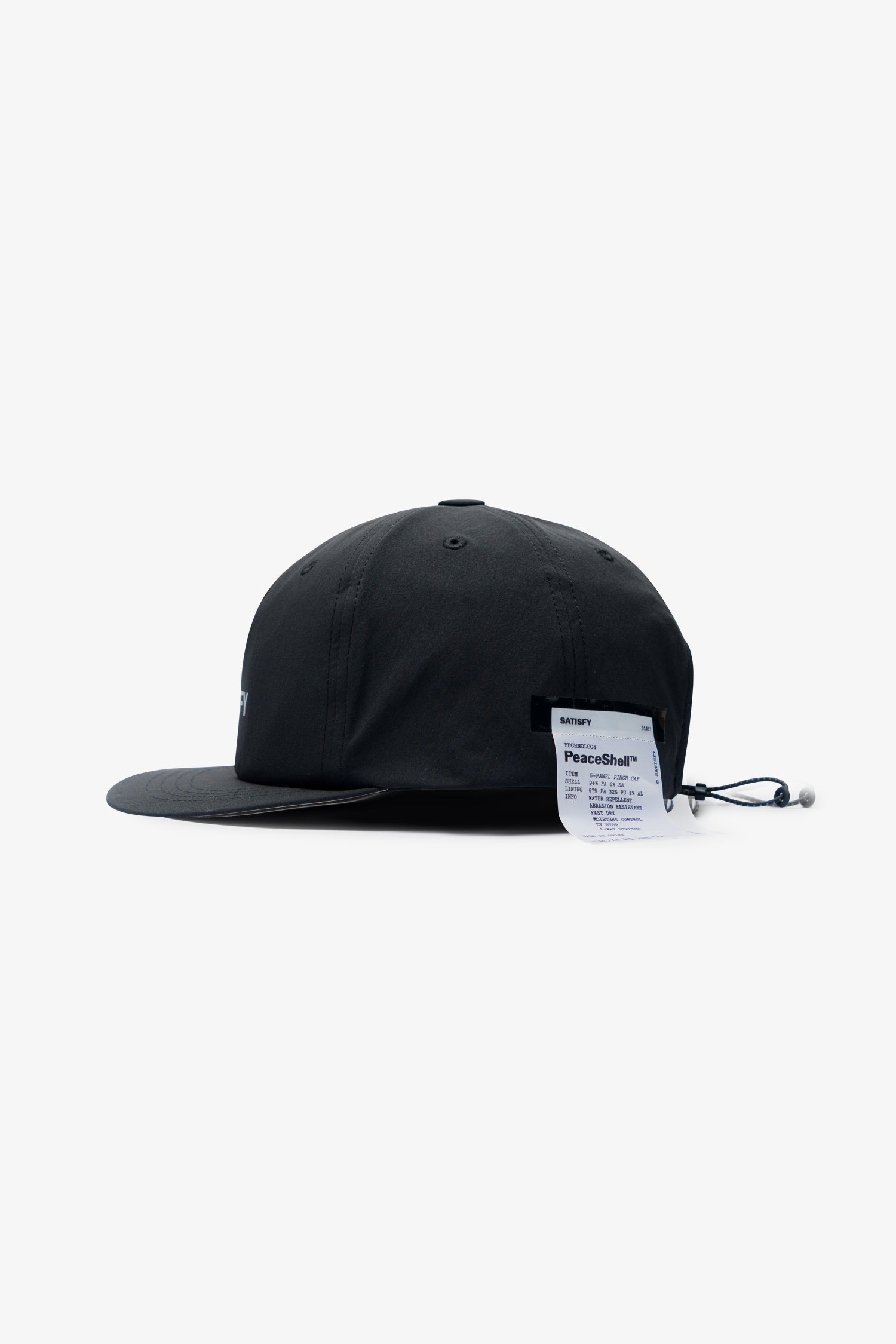 Peace Shell 5 Panel Pinch Cap