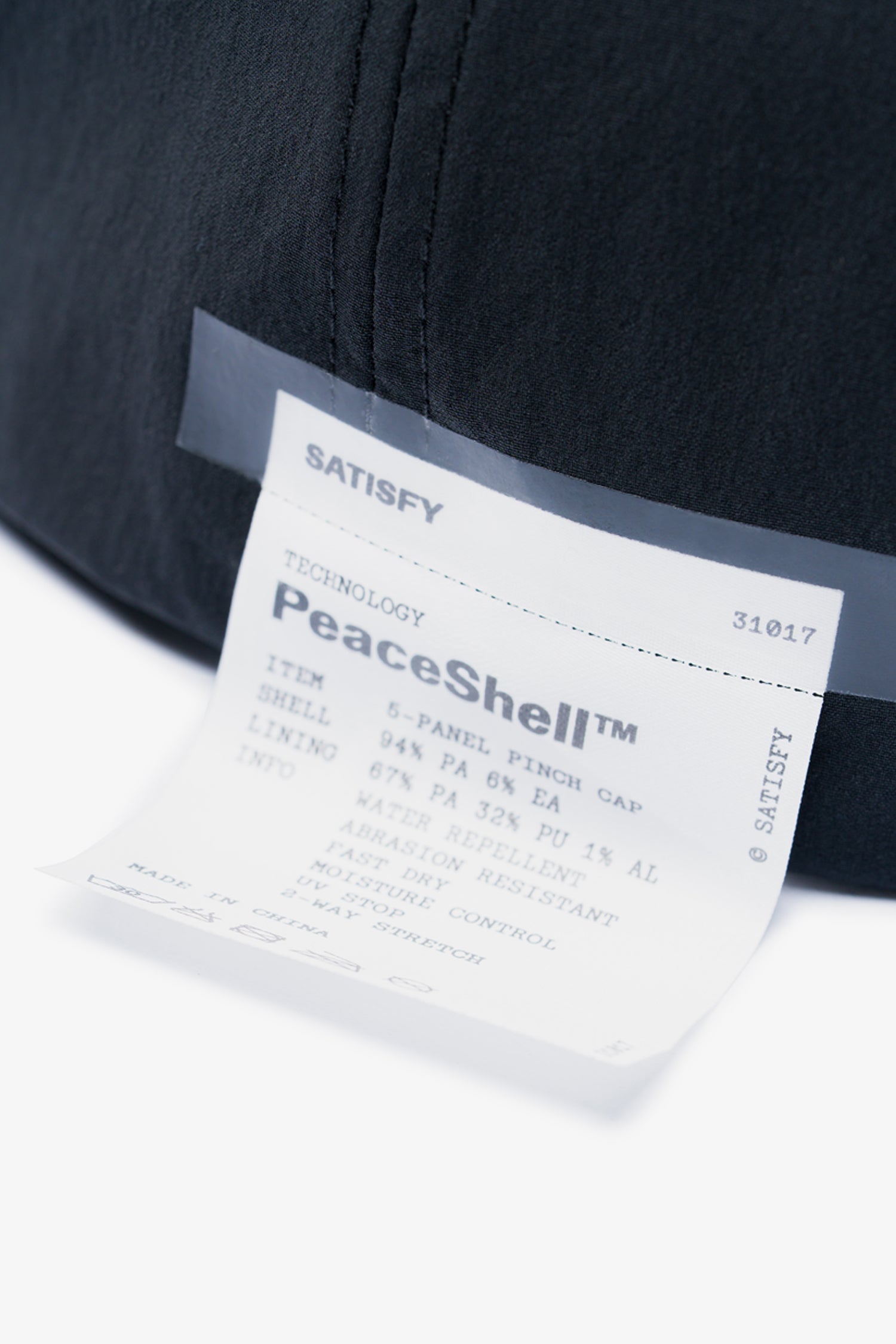 Peace Shell 5 Panel Pinch Cap