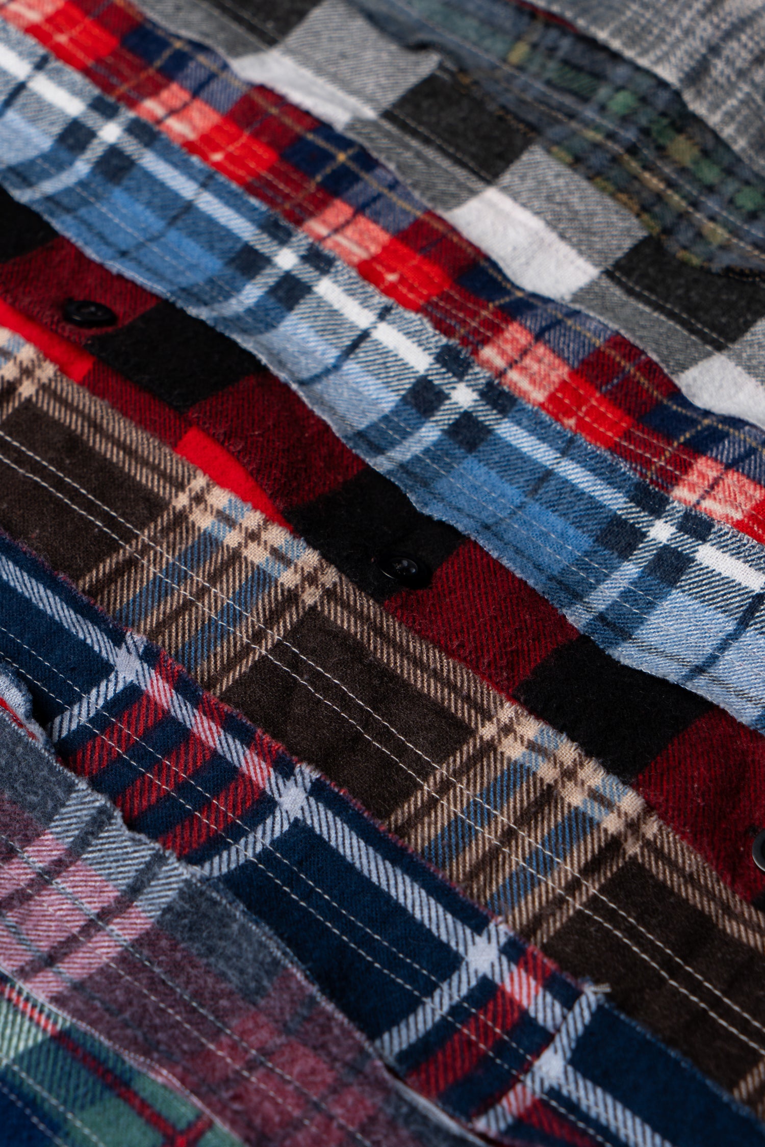 Ribbon Wide Flannel Shirt- Selectshop FRAME