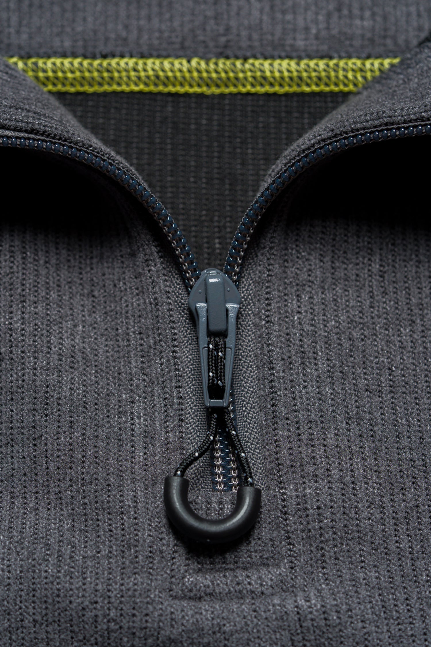 Contrast Stitch 1/4 Zip Pullover