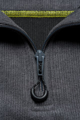 Contrast Stitch 1/4 Zip Pullover- Selectshop FRAME