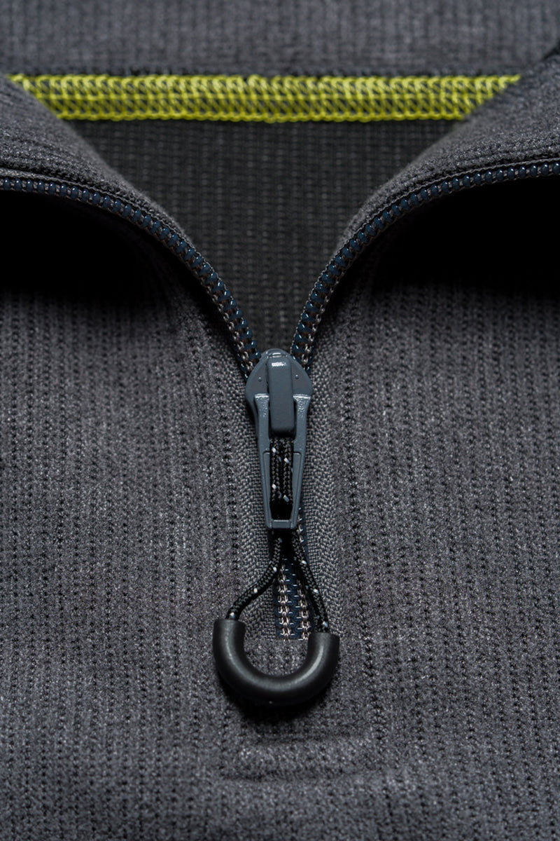 Contrast Stitch 1/4 Zip Pullover- Selectshop FRAME