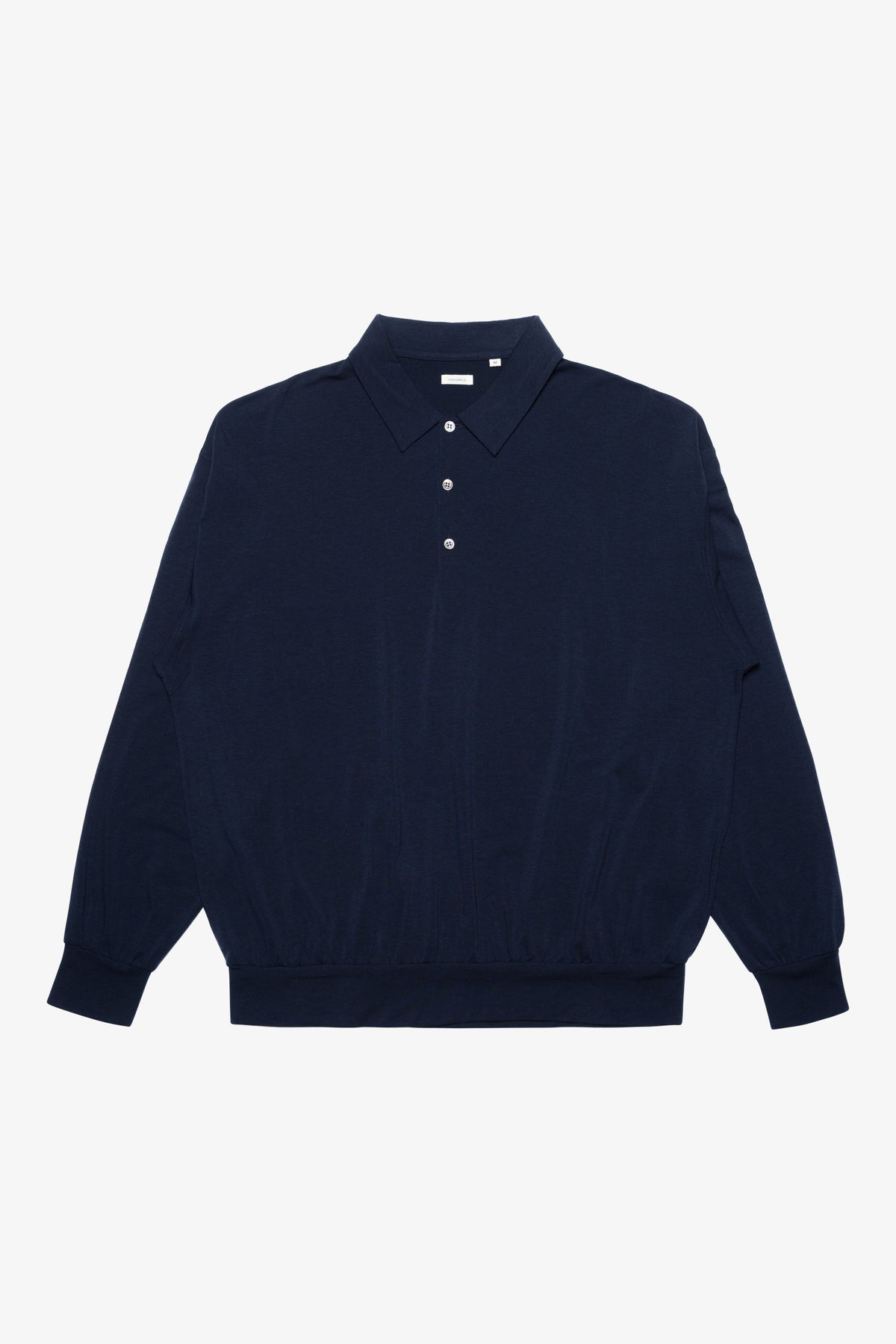 Wool Jersey L/S Polo- Selectshop FRAME