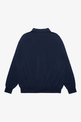 Wool Jersey L/S Polo- Selectshop FRAME