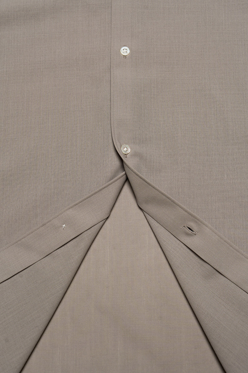 High Twisted Wool Relax S/S Shirt- Selectshop FRAME