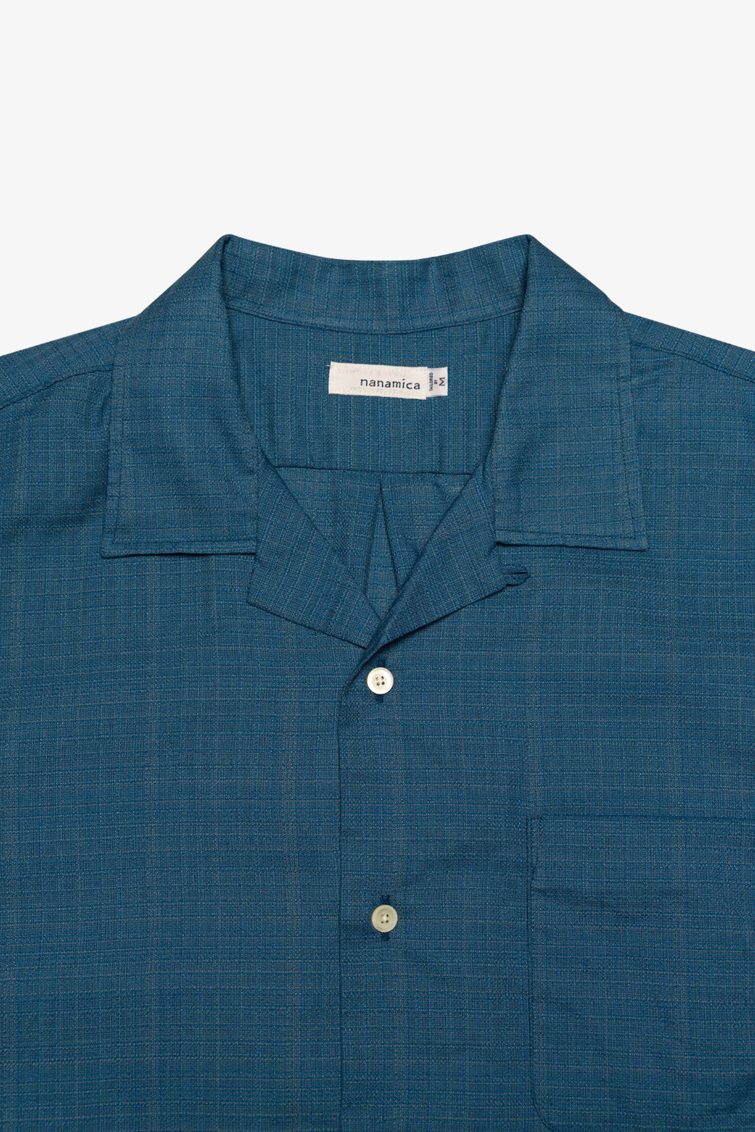 Open Collar Panama S/S Shirt- Selectshop FRAME