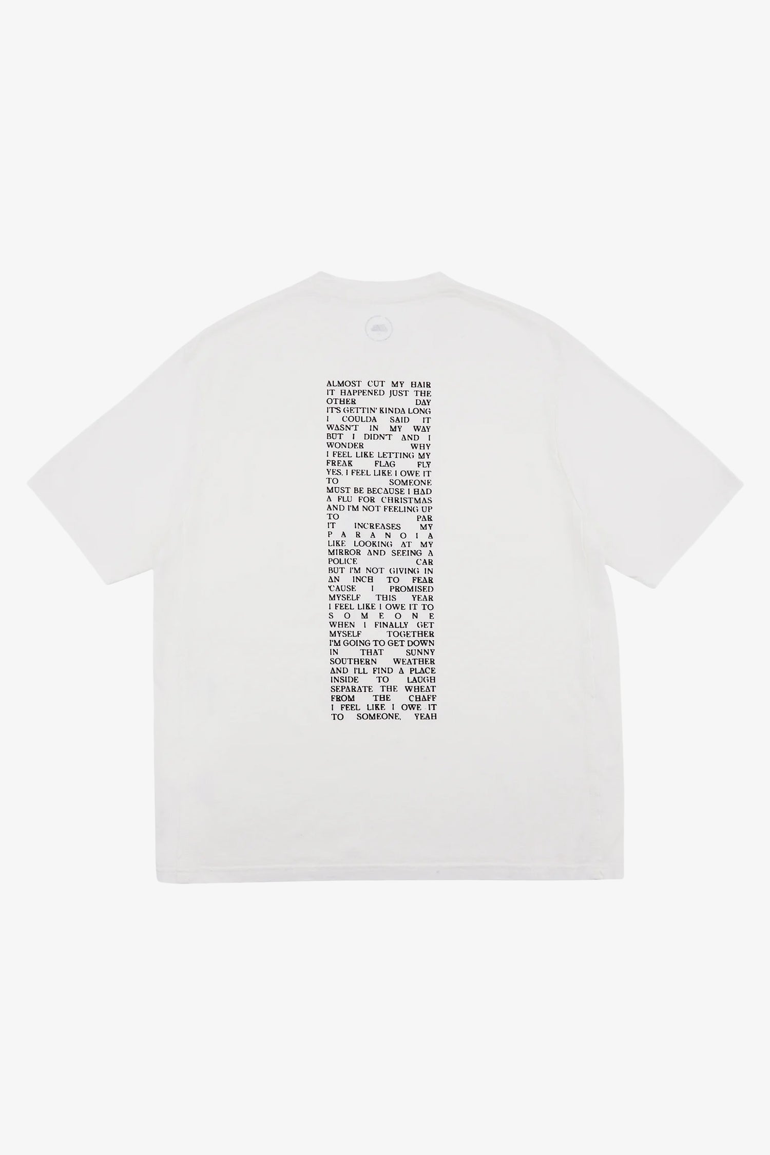ACHM Lyrics T-Shirt- Selectshop FRAME