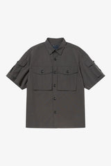 Trinity Chambray Safari Shirt- Selectshop FRAME
