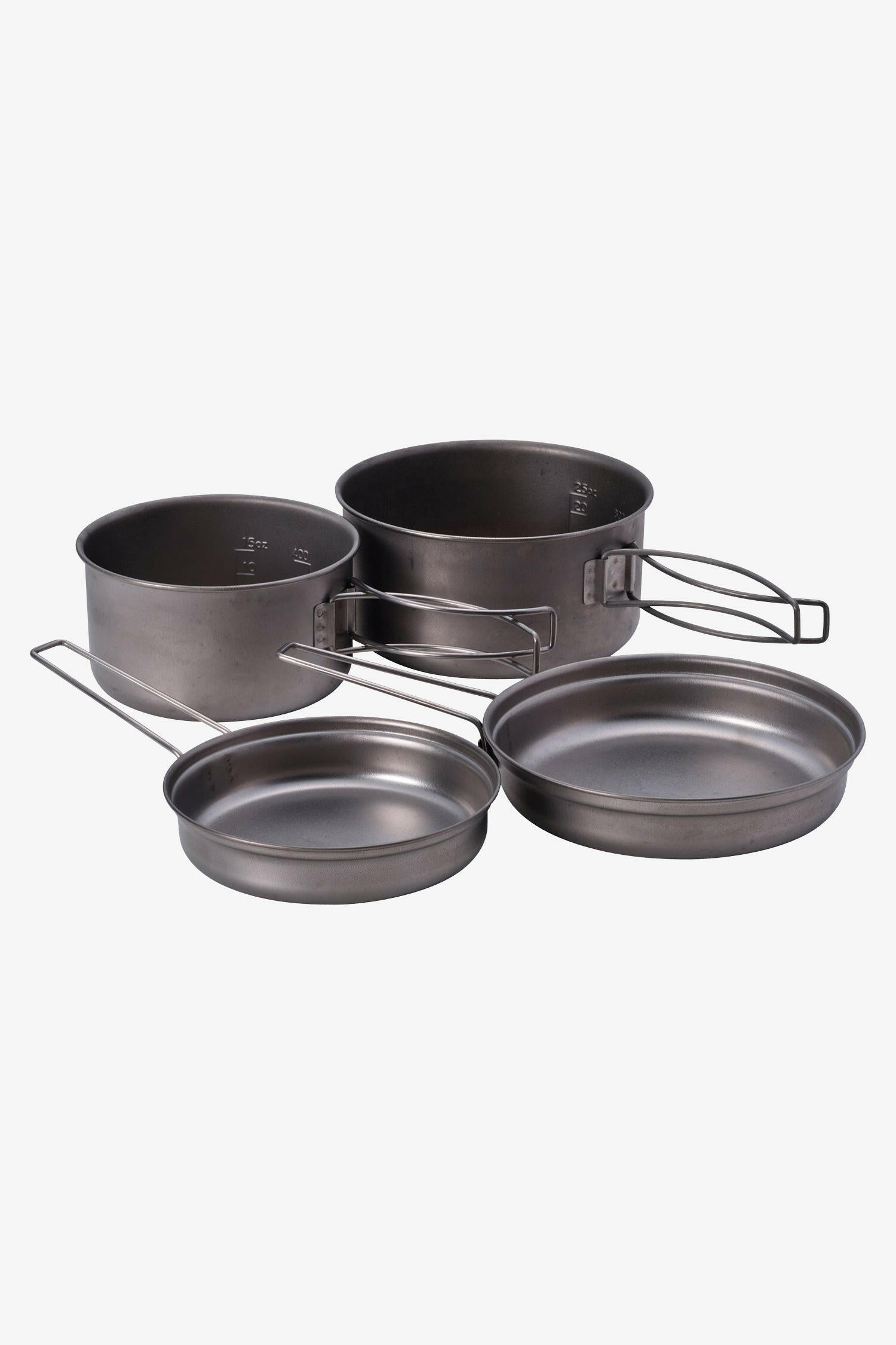 Multi Compact Cookset Titanium- Selectshop FRAME