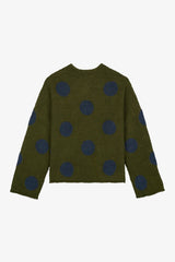 Teddy Fur Dot Knit Sweater- Selectshop FRAME