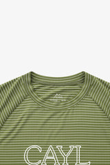 Stripe Font Short Sleeve- Selectshop FRAME