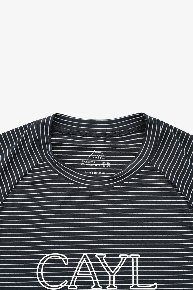 Stripe Font Short Sleeve- Selectshop FRAME