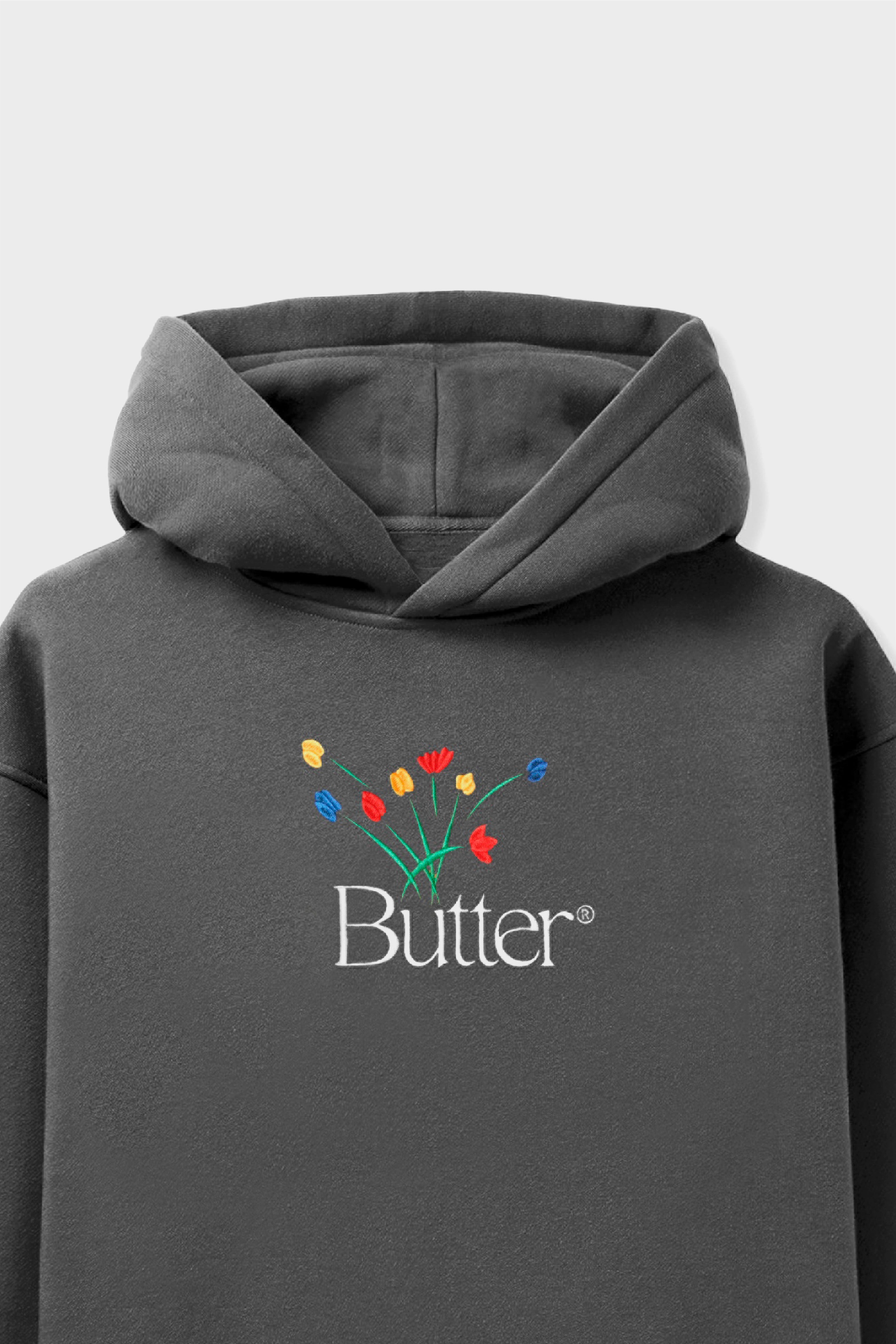 Selectshop FRAME - BUTTER GOODS Bouquet Embroidered Pullover Hoodie Sweats-knits Concept Store Dubai