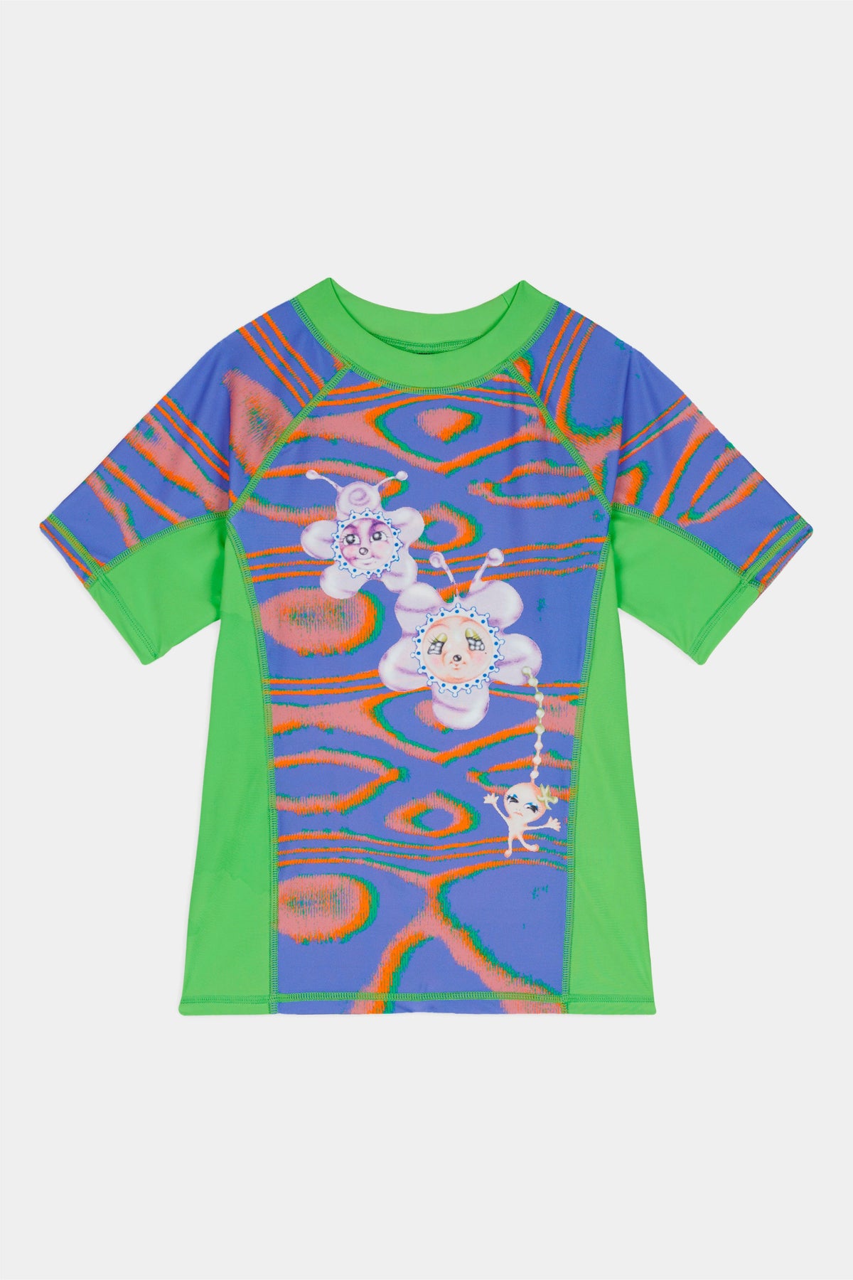 Selectshop FRAME - BRAIN DEAD Wiggly Rash Guard T-Shirts Concept Store Dubai