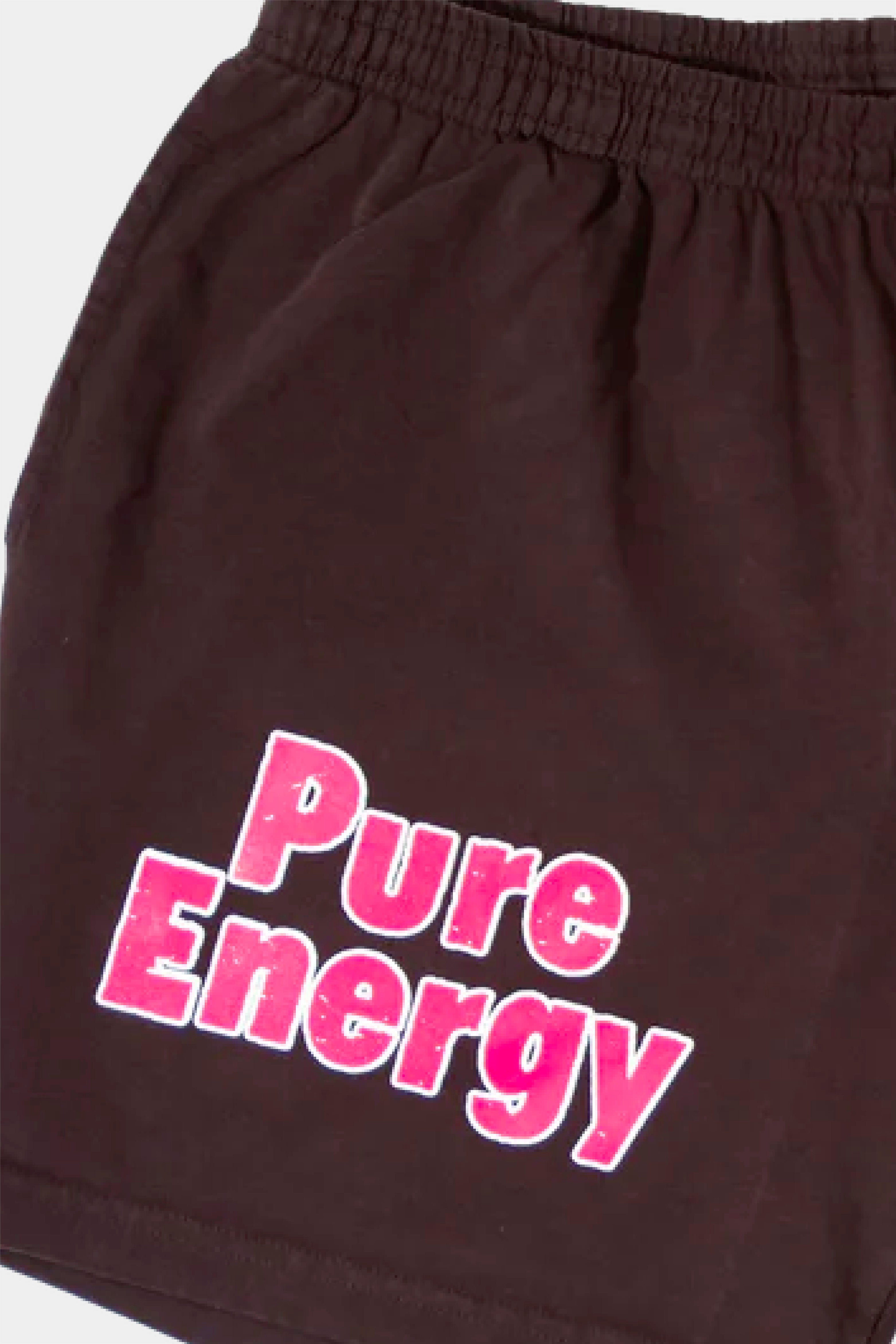 Selectshop FRAME - MIRACLE SELTZER Pure Energy Jersey Shorts Bottoms Concept Store Dubai