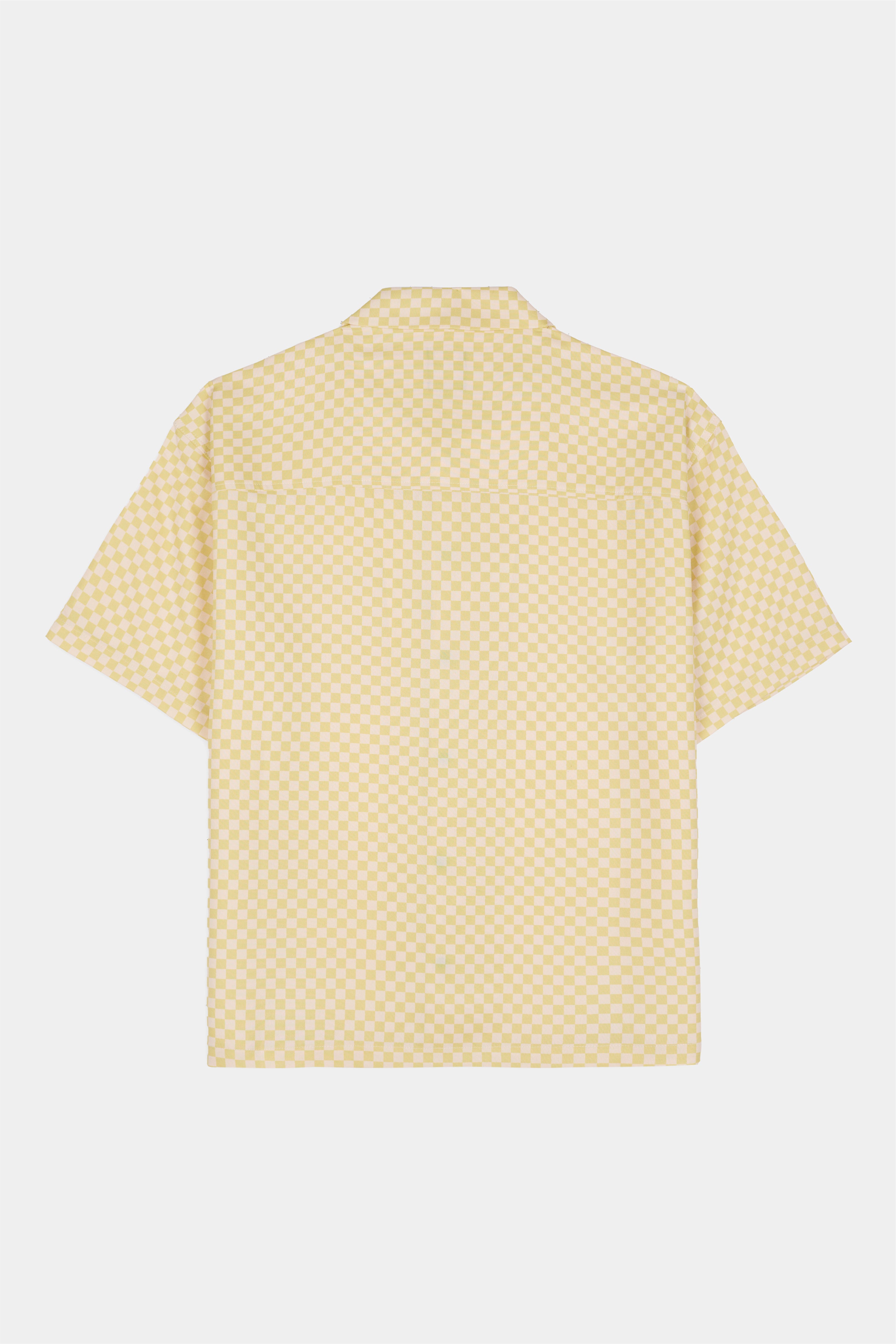 Selectshop FRAME - BRAIN DEAD Micro Check Snap Shirt Shirts Concept Store Dubai