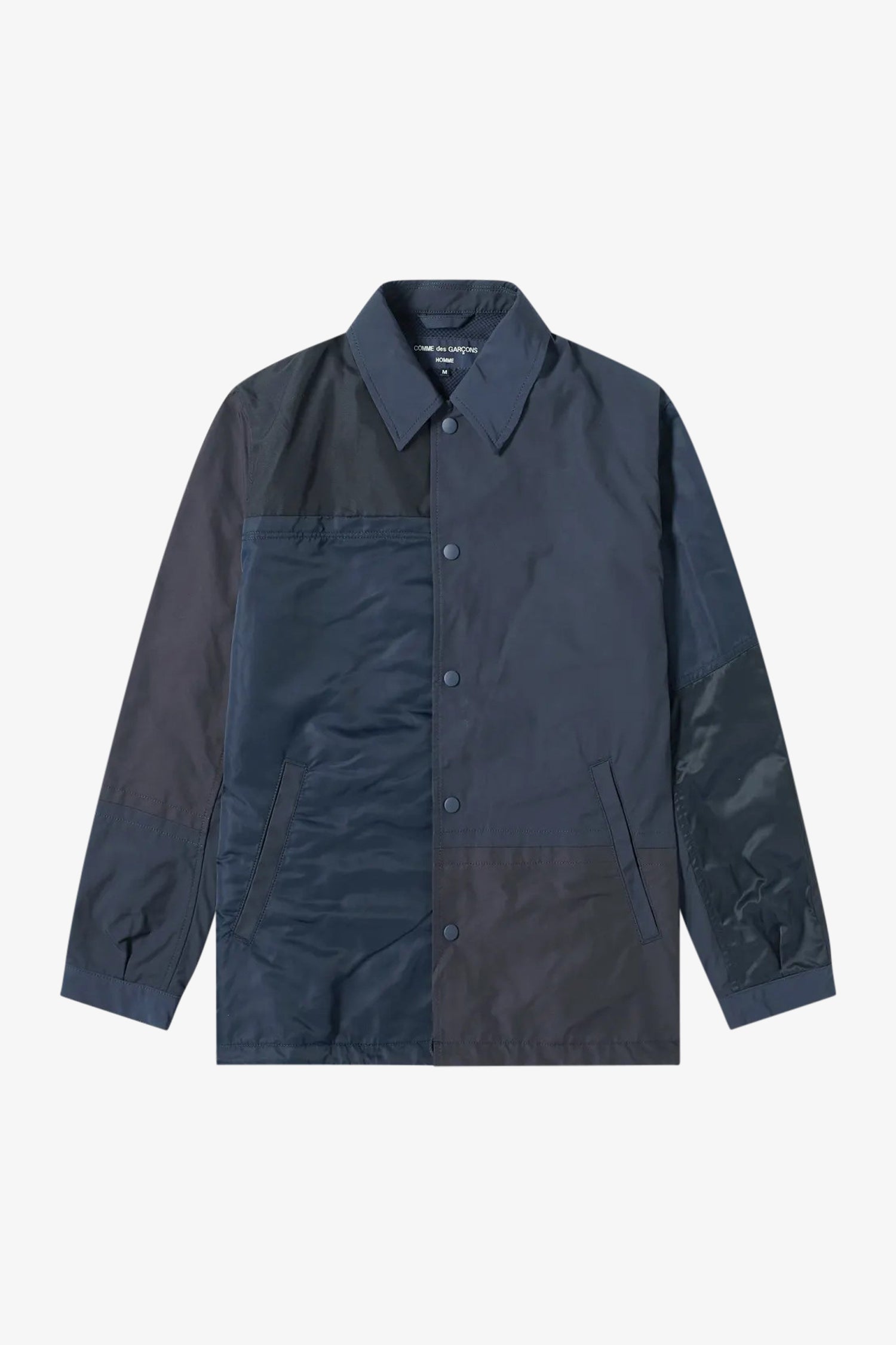 Selectshop FRAME - COMME DES GARÇONS HOMME Mix Nylon Panel Coach Jacket Outerwear Dubai