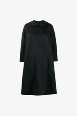 Selectshop FRAME - COMME DES GARÇONS COMME DES GARÇONS Abstract-Jacquard Round-Collar Shift Dress Dress Dubai