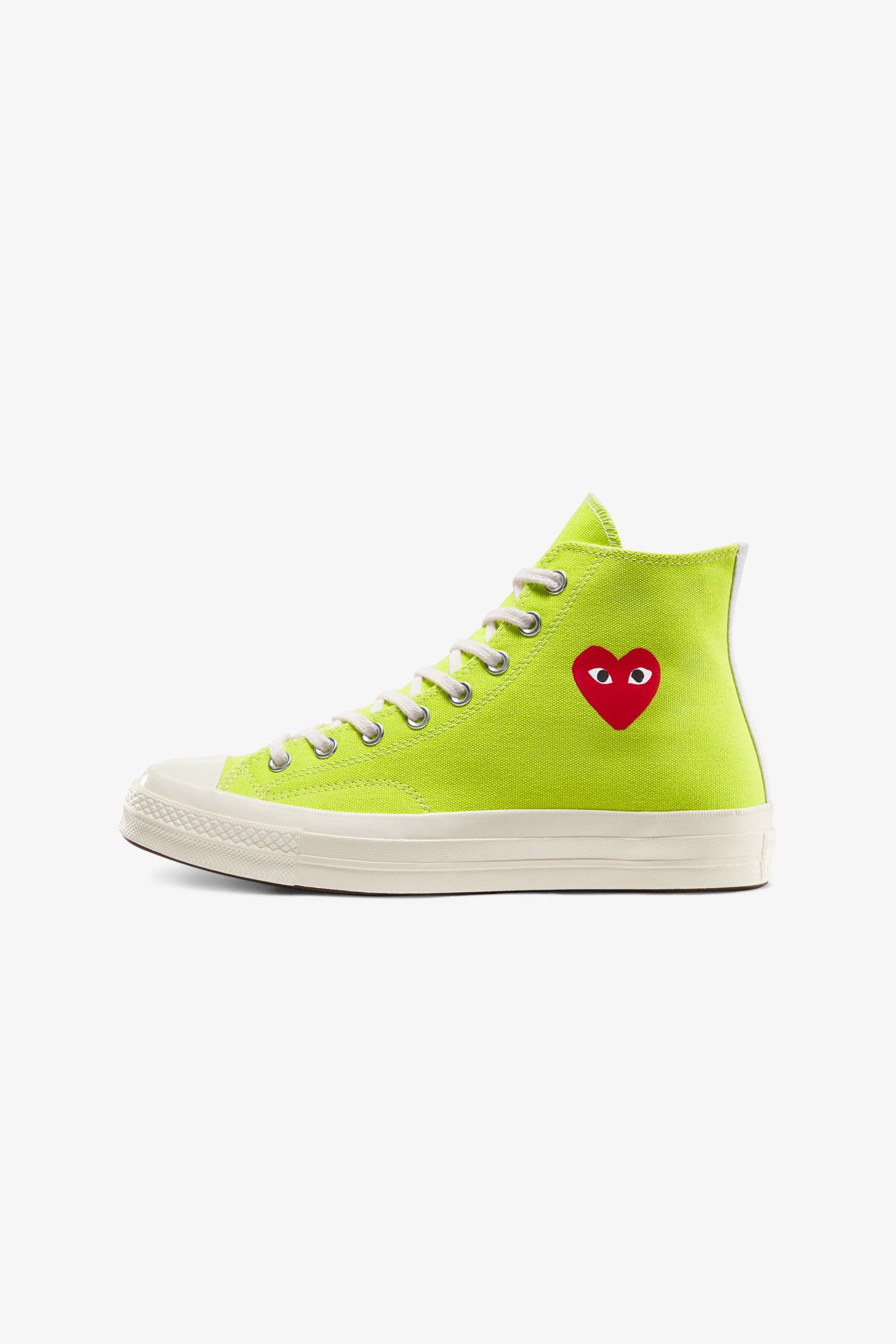 Selectshop FRAME - COMME DES GARCONS PLAY Comme des Garçons x Converse Chuck '70 High (Bright Green) Footwear Dubai