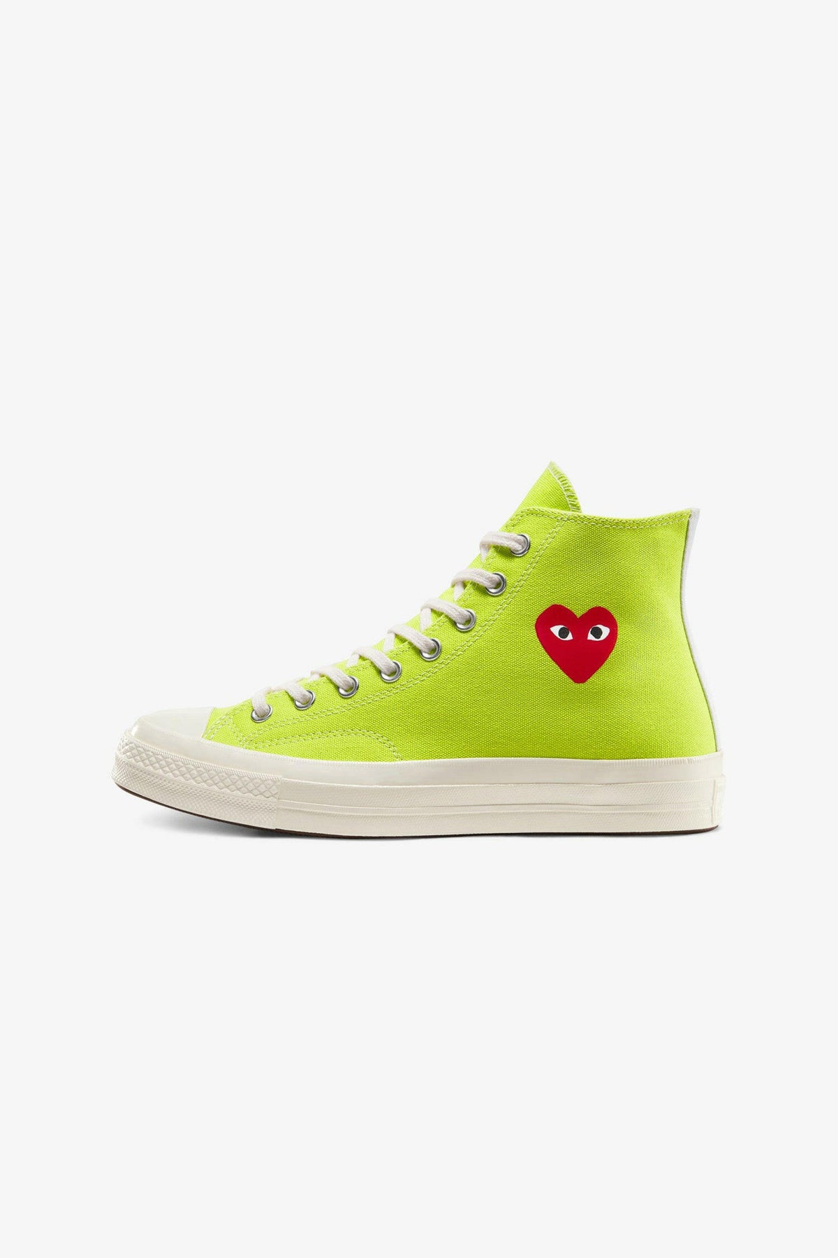 Selectshop FRAME - COMME DES GARCONS PLAY Comme des Garçons x Converse Chuck '70 High (Bright Green) Footwear Dubai