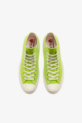 Selectshop FRAME - COMME DES GARCONS PLAY(MOE) Play Comme des Garçons x Converse Chuck '70 High (Bright Green)(MOE) Footwear Dubai